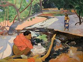 Paul Gauguin - obraz Te Poipoi (Ráno)