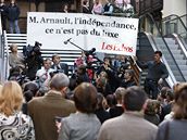 Zamstnanci nejvtího francouzského ekonomického deníku mají obavy ze ztráty nezávislosti listu. Vstoupili proto do stávky.