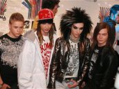 (Zleva): Gustav Schäfer, Tom Kaulitz, Bill Kaulitz a Georg Listing z kapely...