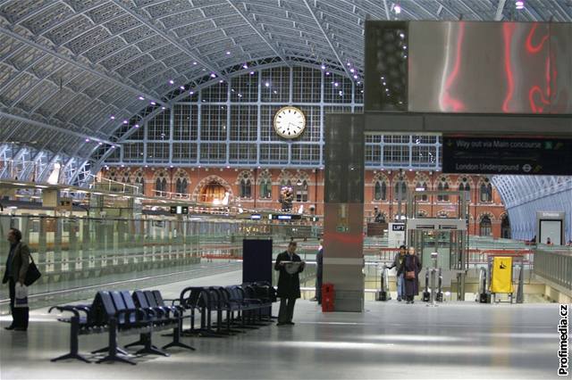 Londýnské nádraí St. Pancras