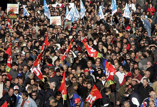 Stávka ve Francii, listopad 2007