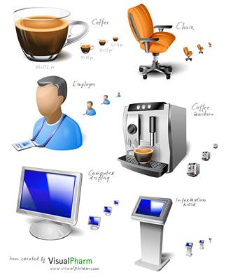 Office Space Icon Set for Windows Vista