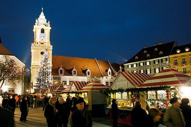 Adventní trh v Bratislav