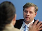 Nový p�edseda st�edo�eské ODS Petr Bendl v rozhovoru s Michaelou Jílkovou.