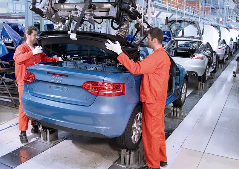 Výroba Audi A3 Cabriolet probíhá v maarském Gyoru