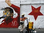 Protichávezovské demonstrace ve Venezuele