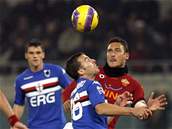 AS Řím - Sampdoria Janov: Totti