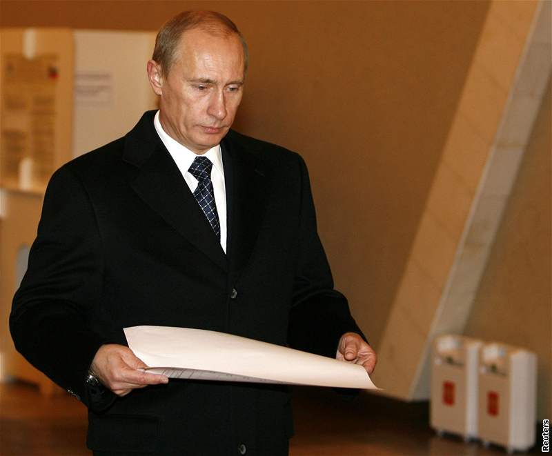 Volby v Rusku - Putin