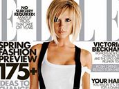 Victoria Beckhamová na titulce americké verze asopisu Elle