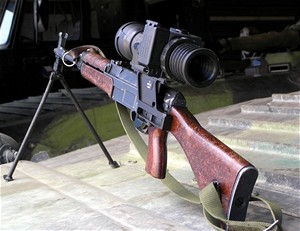 Samopal vz. 58 se zamovacm dalekohledem