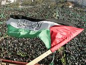 Palestinci v Gaze slavili 20 let hnutí Hamas