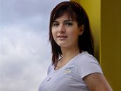 Cyklistka Tereza Hu�íková