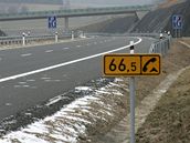 Nový úsek dálnice D3 u Tábora.