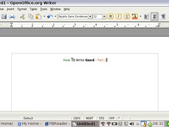 OpenOffice - tvorba textovho dokumentu