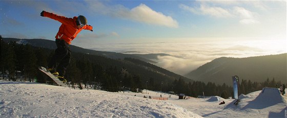 Sportovce na Boím Daru budou sledovat kamery.