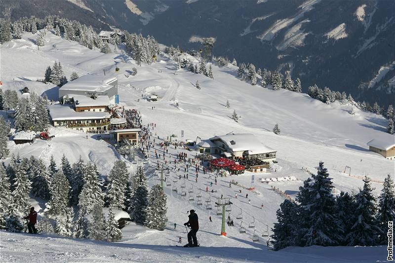 Lyask oblast Mayrhofen, Rakousko