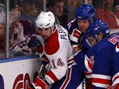  NY Rangers - Montreal: bránný Plekanec