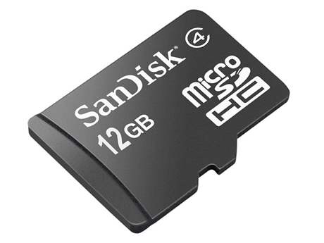 12 GB microSDHC pamová karta SanDisk