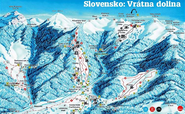 Vrtna dolina, Slovensko