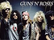 Sestava Guns N Roses v nejslavjích asech.