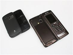 Srovnn komuniktor HTC TyTN II a Nokia E90