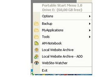 Portable Start Menu