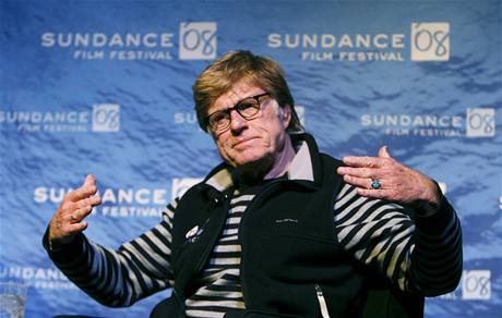 Robert Redford na zahájení festivalu Sundance