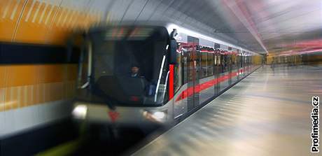 Odborái jsou odhodláni na hodinu zavít stanice praského metra. Ilustraní foto