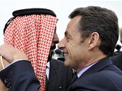 Nicolas Sarkozy po píletu do Spojených arabských emirát