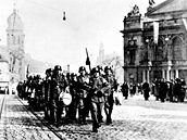 15. bezna 1940 se u píleitosti prvního výroí vzniku protektorátu uskutenila slavnostní vojenská pehlídka jednotek Velkonmecké íe v Plzni.
