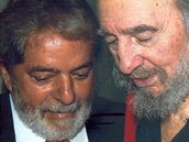 Prezidenti Fidel Castro a Lula da Silva (16. ledna 2008)