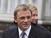 Natáení 22. filmu o Jamesi Bondovi - herec Daniel Craig