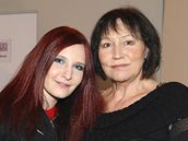 Bára Zemanová a Marta Kubi�ová b�hem natá�ení po�adu Souboj hit�