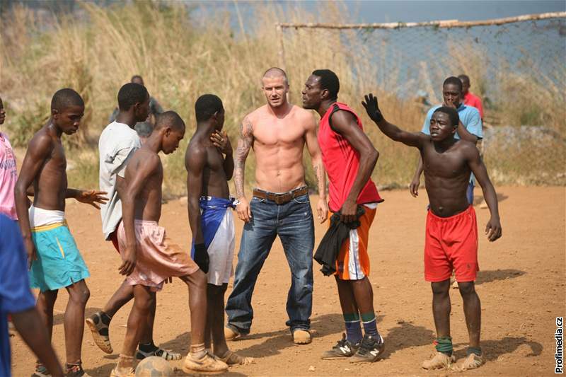 David Beckham v Siee Leone