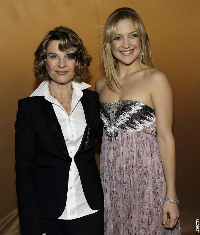 Ocenná hereka Julie Christie s Kate Hudsonovou na 14. roníku cen SAG