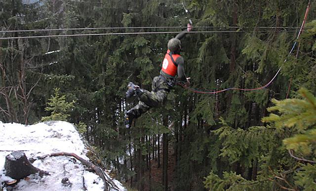 Extrémní závod Winter Survival