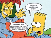 Z knihy Simpsonovi - komiksové extrabuřty