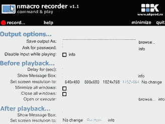 nMacro Recorder 1.1