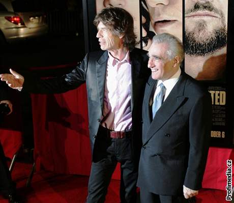 Mick Jagger a Martin Scorsese