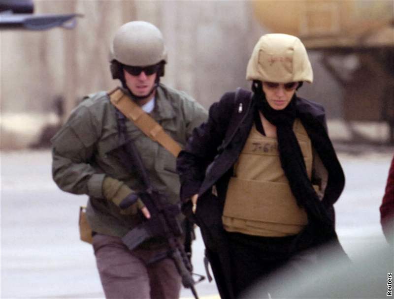 Angelina Jolie v Iráku