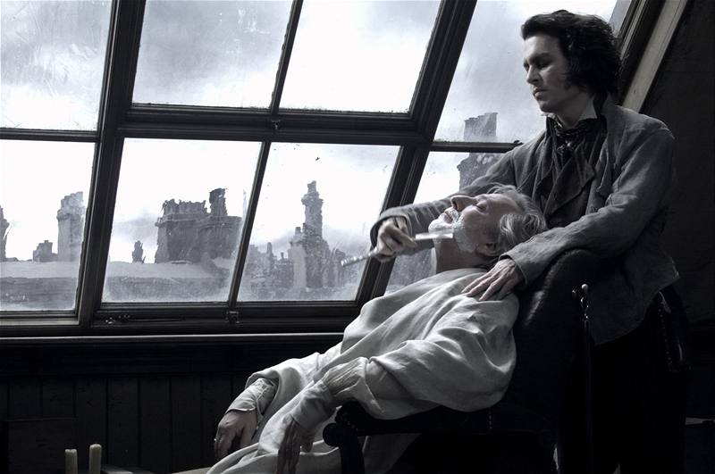 Sweeney Todd: ábelský holi z Fleet Street - Johnny Depp (vpravo)
