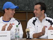 Tomá� Berdych (vlevo), Radek �t�pánek