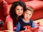 Jana Adámková se synem