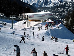 Francie, lyask stedisko Val Cenis