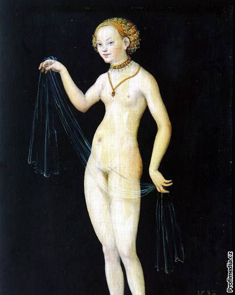 Lucas Cranach starí - obraz nahé Venue