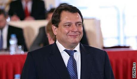 �éf sociální demokracie Ji�í Paroubek. (15. února 2008)