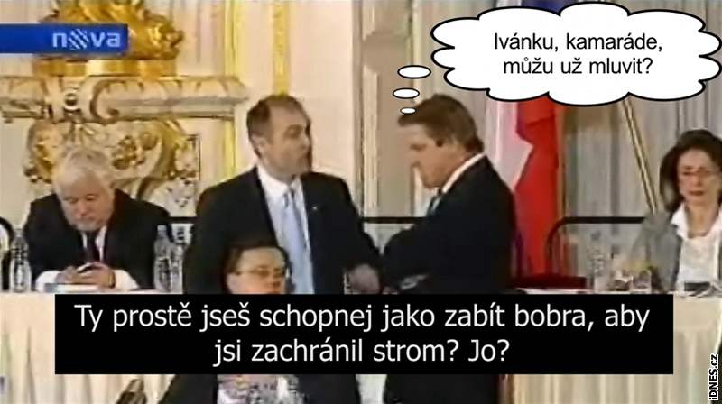 Na co asi myslel éf zelených pi slovech ministra vnitra?