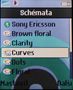 Sony Ericsson Z250i - screenshot displeje