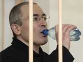 Michail Chodorkovskij se svou ádostí o podmínené proputní neuspl. Foto z února 2008