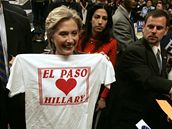 Hillary Clintonová v El Pasu v Texasu 